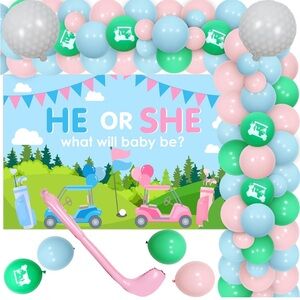 Gender Reveal Decorations - Golf